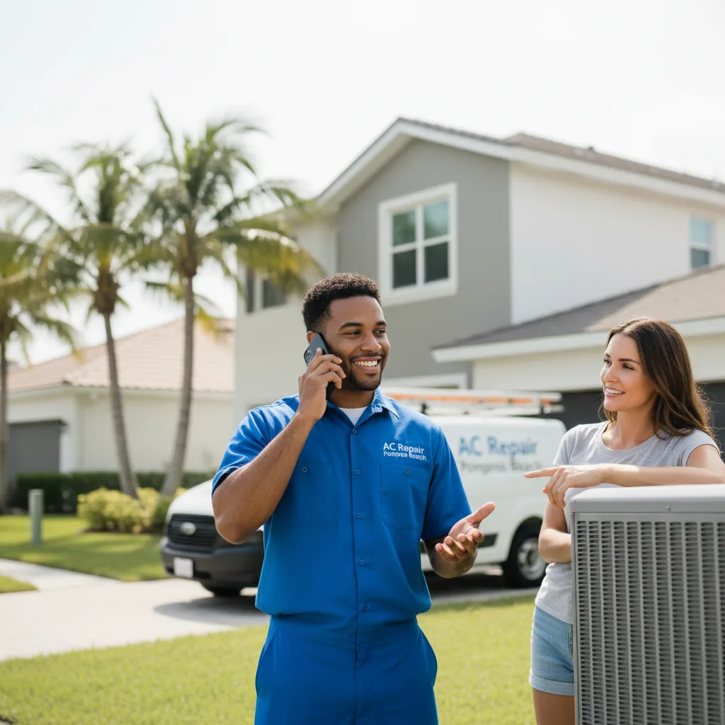AC Repair Pompano Beach customer support in Queens